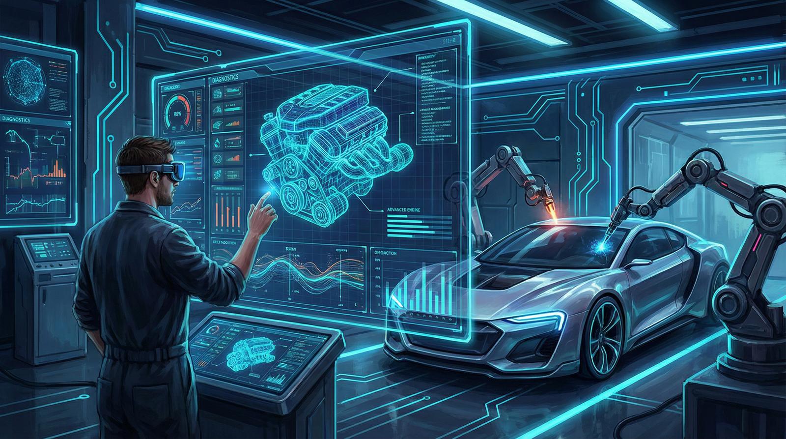 国产自拍 AI智能修车