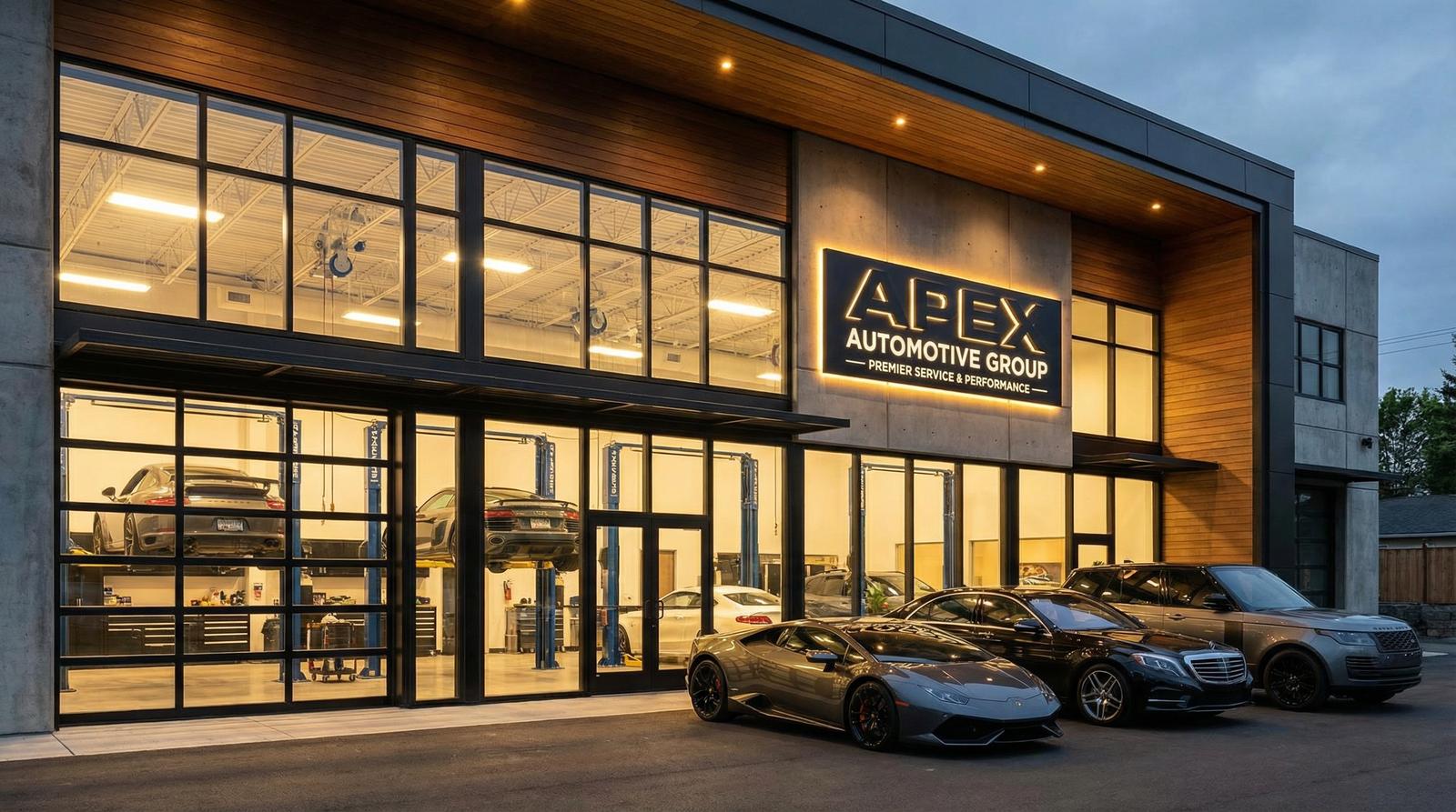 国产自拍修车改装公司门店